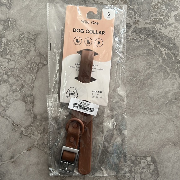 Wild One Collar in Cocoa, Size Small New w/Tag - Picture 5 of 7